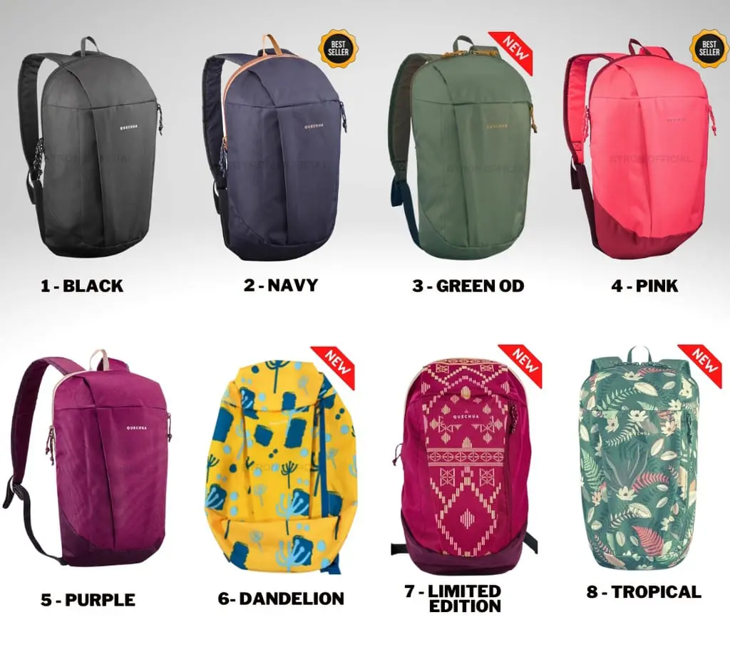 Tas Ransel Sporty Tas Nh100 10L Komplit warna
