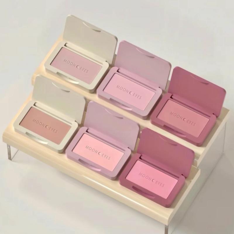 MOONEYES Phấn Má Hồng Moon eyes Color Dạng Bột Romantic Collector Ins Matte Mịn Trang Điểm Tự Nhiên Lâu 6,5g Mỹ Phẩm