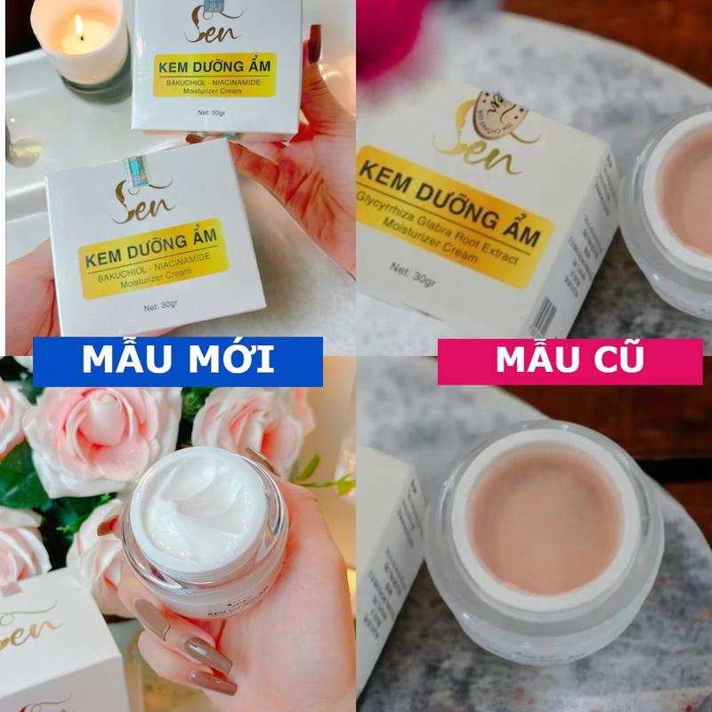 (Mới) Kem Dưỡng Ẩm SEN 30gr Mỹ Phẩm Sen Skincare