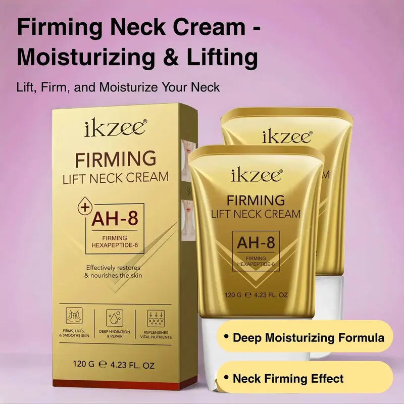 Firming Neck Cream, Neck Lifting Moisturizer, Deep Moisturizing Neck Firming Stick, Neck Care Product for Women & Men, Skincare 1