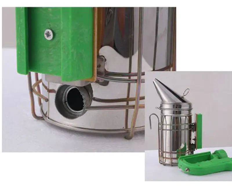 Alat Lebah Ternak Lebah Bee Smoker Bahan Stainless Steel Saat Pemanenan Madu Apis Cerana Meliifera Melifera Mallifera Mellifera Asap Perokok Lebah Bee Pengasap Lebah Pengasapan 7