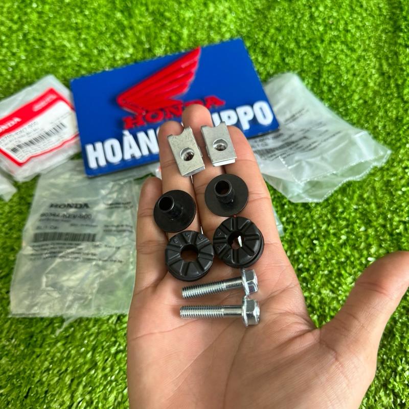 Bộ Ốc vít bắt đèn hậu gắn xe wave nhỏ alpha zx thái 110 fu1 8 chi tiết