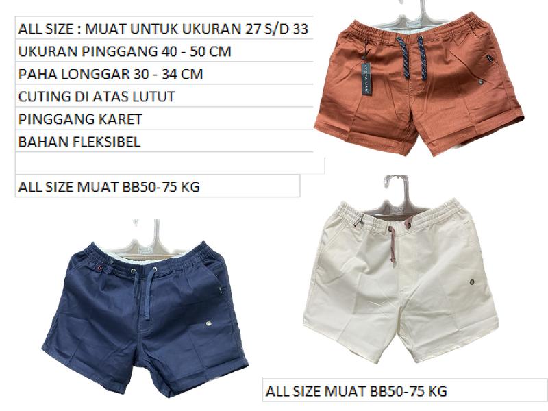 Product Introduction of CELANA PENDEK SANTAI  YOYA MAN 0