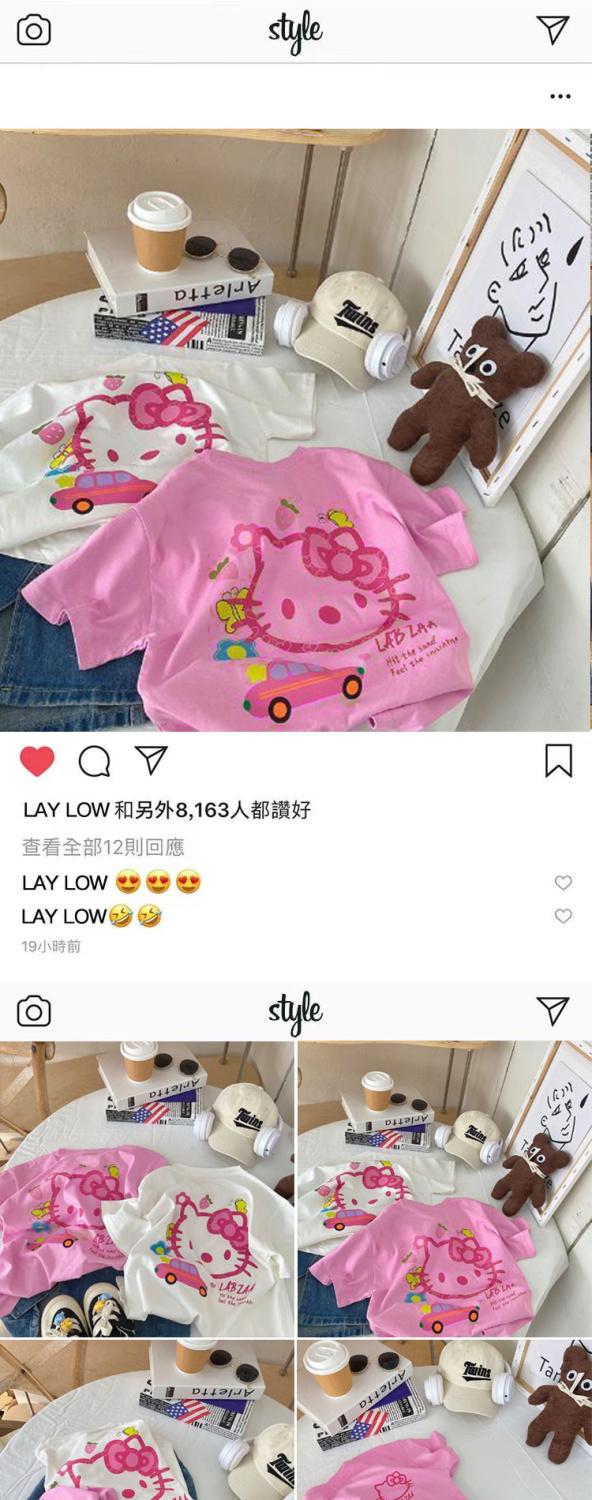 Product Introduction of Áo Thun ngắn Tay Dễ Thương Cho Bé Gái, Cotton Nguyên Chất, Quần Áo Trẻ Em Hoạt Hình Màu Hồng, Thích Hợp Cho Trẻ Mới Biết Đi Và Trẻ Em, Tay Lửng Mùa Xuân, Hàng Mới Về 2025 Mùa Hè 3