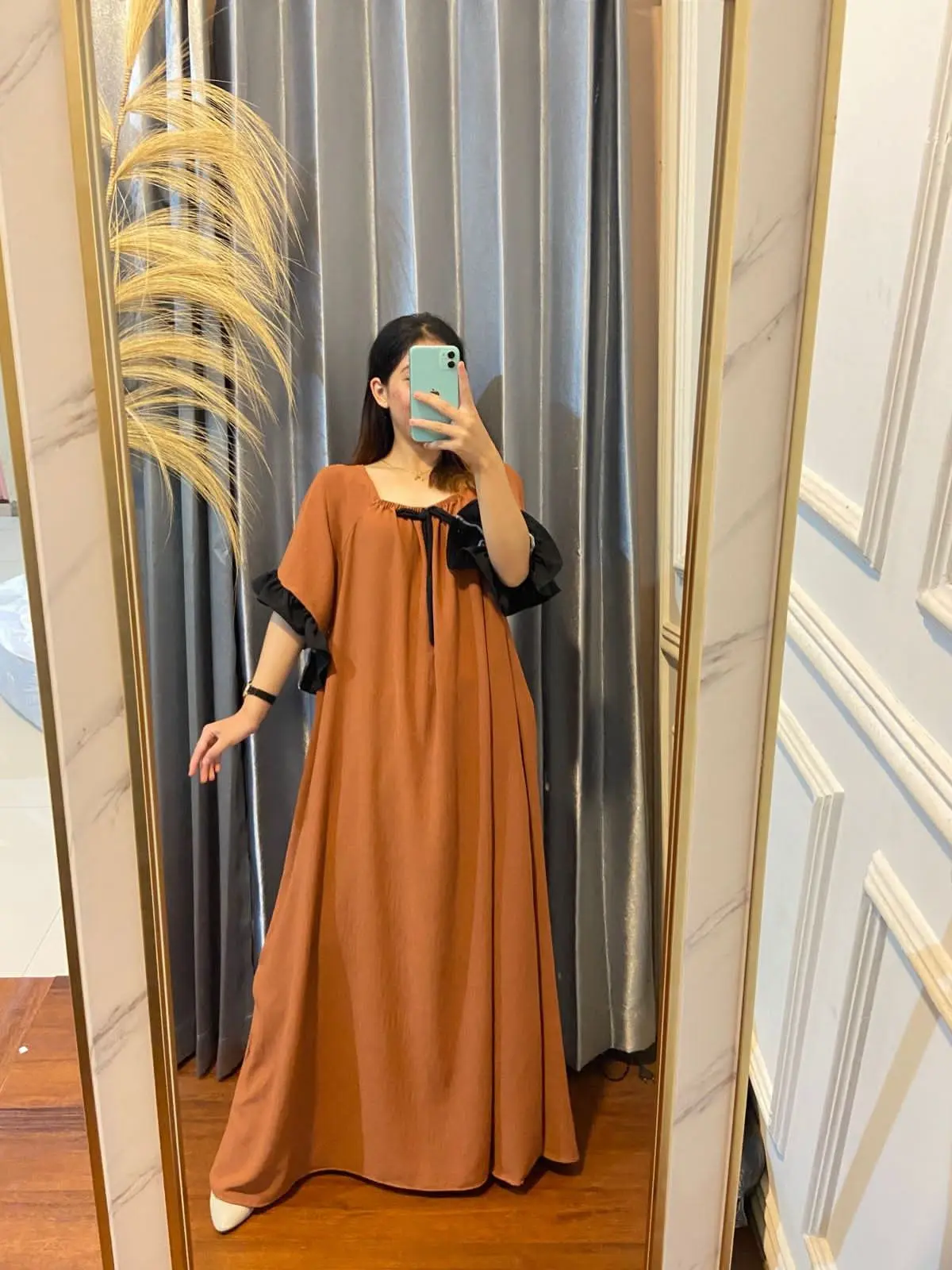 TALIAA HOMEDRESS CRINKLE PREMIUM