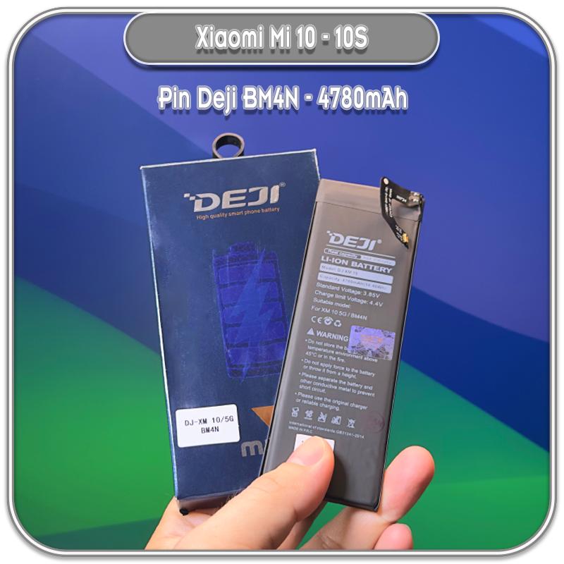 Thay pin cho Xiaomi Mi 10 - 10S, Deji BM4N 4780mAh
