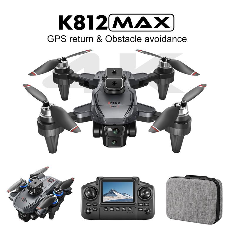 K812MAX Quadcopter không chổi than với điều khiển màn hình, máy bay không người…