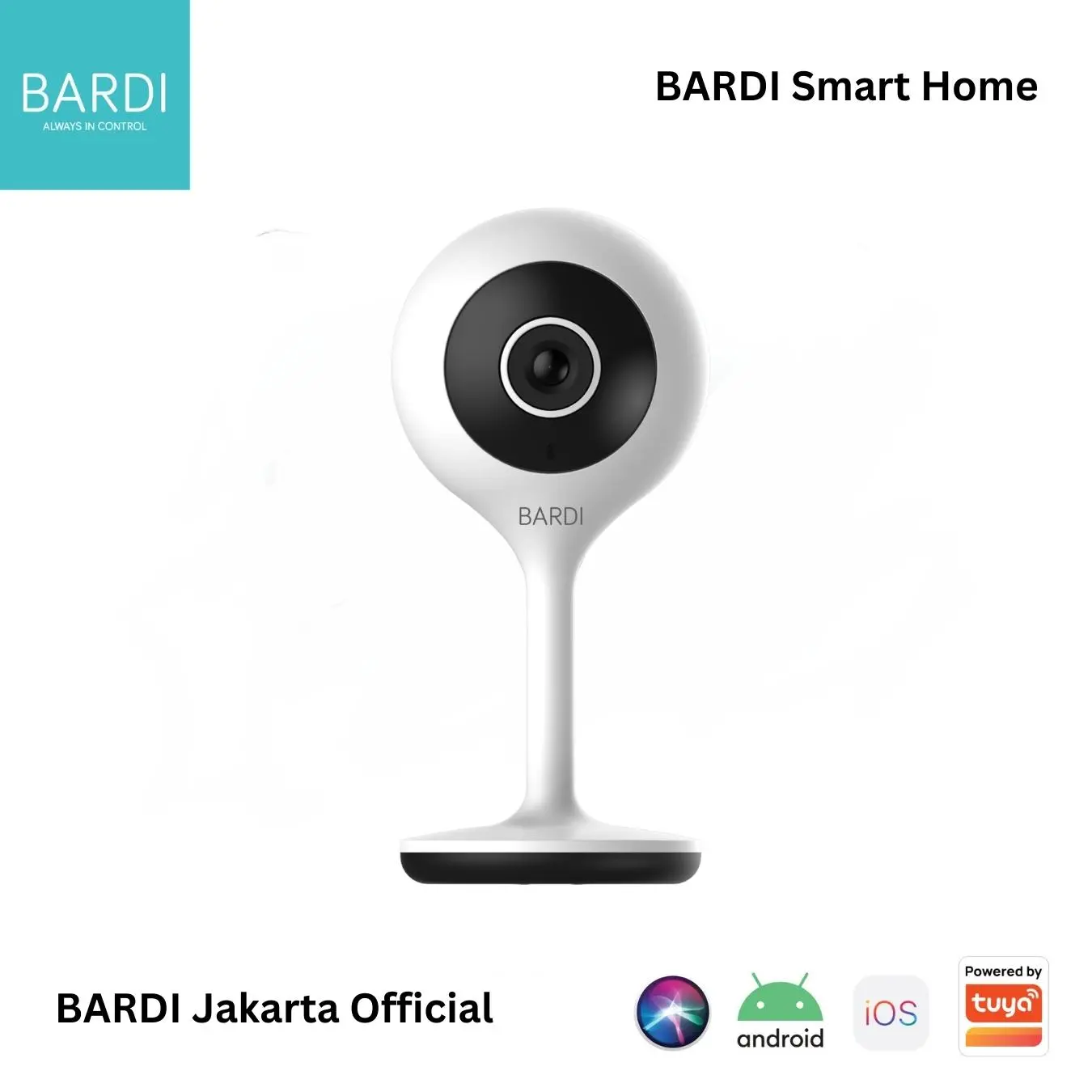 BARDI CCTV Smart IP Camera Indoor Static WiFi Kamera Cam