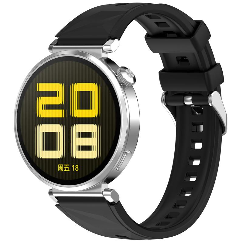 Product Introduction of Jalur 18mm, Sesuai untuk Jam Tangan Huawei GT5 41mm dan GT5 Pro 42MM, Penggantian, Tali Silikon, Serasi dengan Jam Tangan Huawei GT4 41mm, untuk Wanita dan Lelaki 37