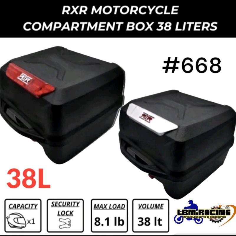 Motorcycle RXR 668 669 38L Compartment Box with Baseplate Universal ...