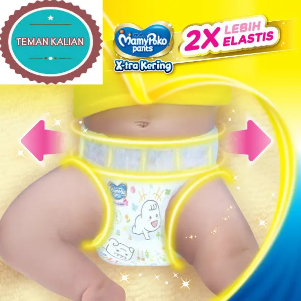 MamyPoko Pants X-tra Kering - Popok Celana All Size (S-XXL)  1 Pack - Ultra Jumbo 6