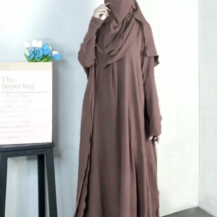 AMEERA ABAYA ONLY Mewah Muslim Airflow kaftan 2