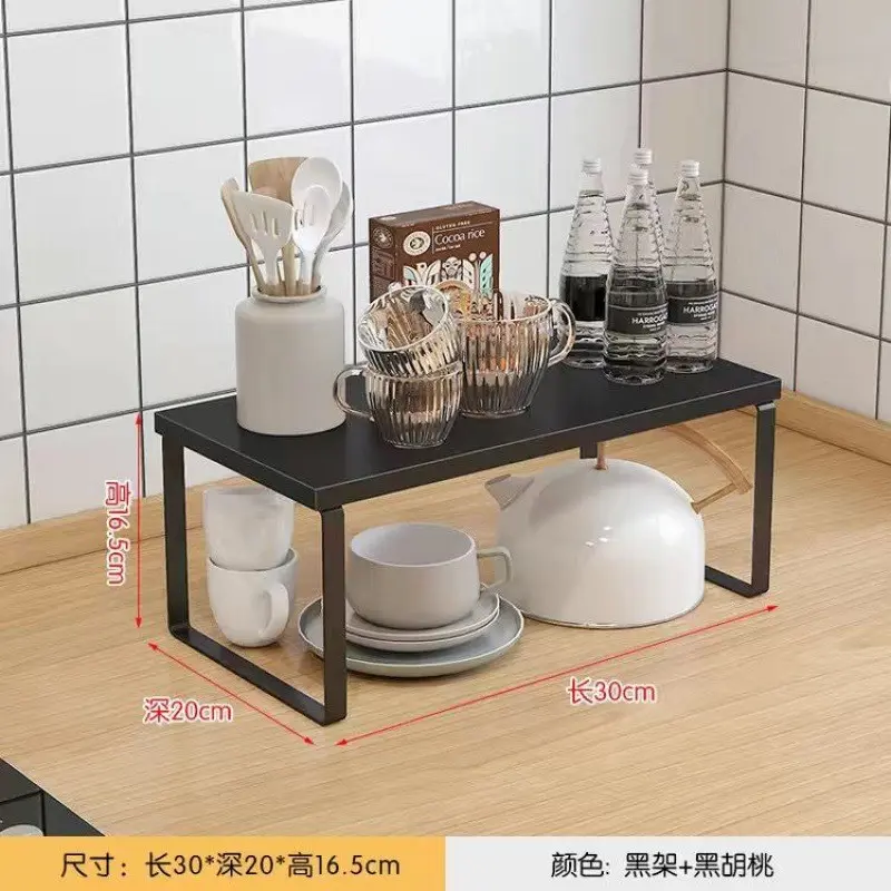 Giá Để Đồ Nhà Bếp, Đa Màu Sắc, Kệ Cruet Gia Vị, Tấm Vách Ngăn Nội Thất Tủ, Thích Hợp Cho Nồi Chảo, Sắp Xếp Lớp Lên Lên, Để Bàn 7