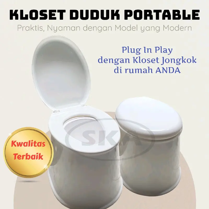 Kloset duduk Portable SKA 3