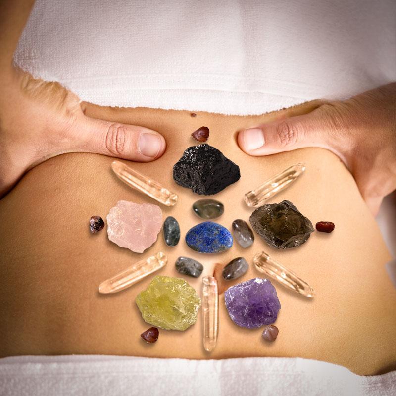 Product Introduction of Artificial Crystal Meditation Healing Set, 1 Box Crystal Stone Gift Box, Meditation Healing Stone Set, Party Gift for Friend & Family, Home Decor 7