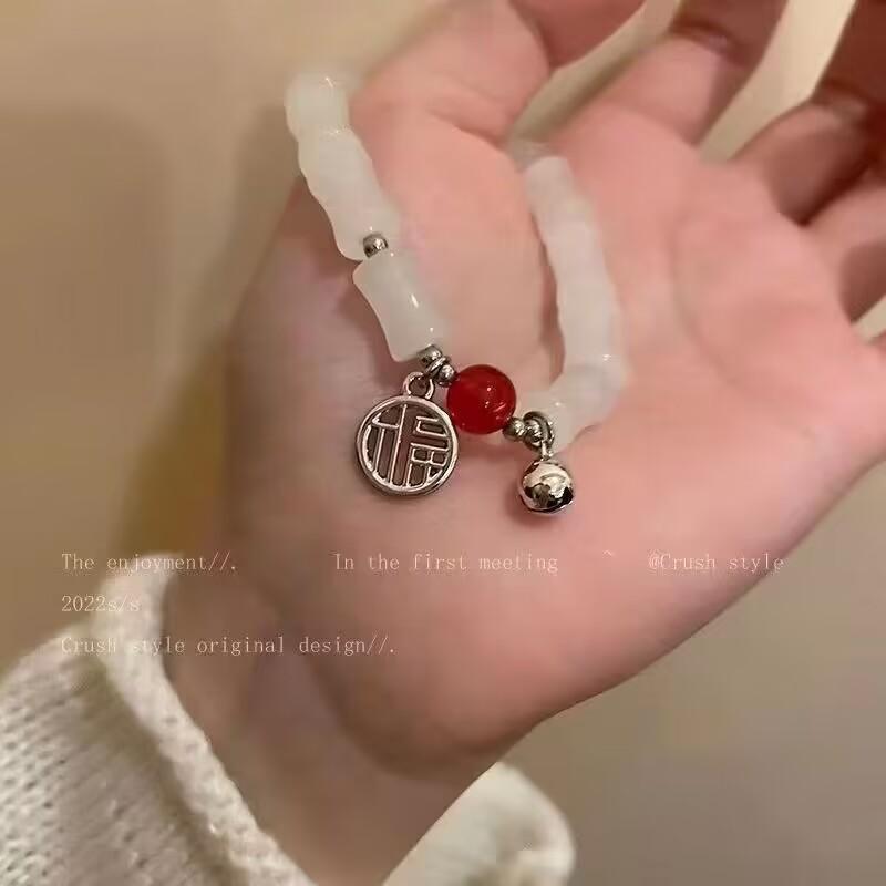 Vòng Tay Cặp Đôi, Hạ Phí Gỗ Sồi, Phiên Bản Sinh Viên, Vòng Tay May Mắn, Thích Hợp Làm Quà Tặng Bạn Gái Hoặc Bạn Trai, Thích Hợp Cho Kỳ Thi Vào Trường Trung Học Và Lễ Hội, Vòng Tay Cao Cấp jewelry  vòng  nam Phụ Kiện Hoa Kiềng 1