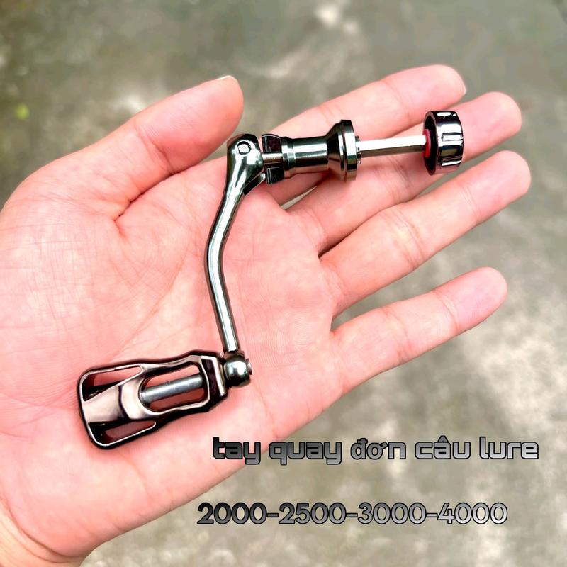 Tay quay máy câu Kim loại- 6 cạnh 1