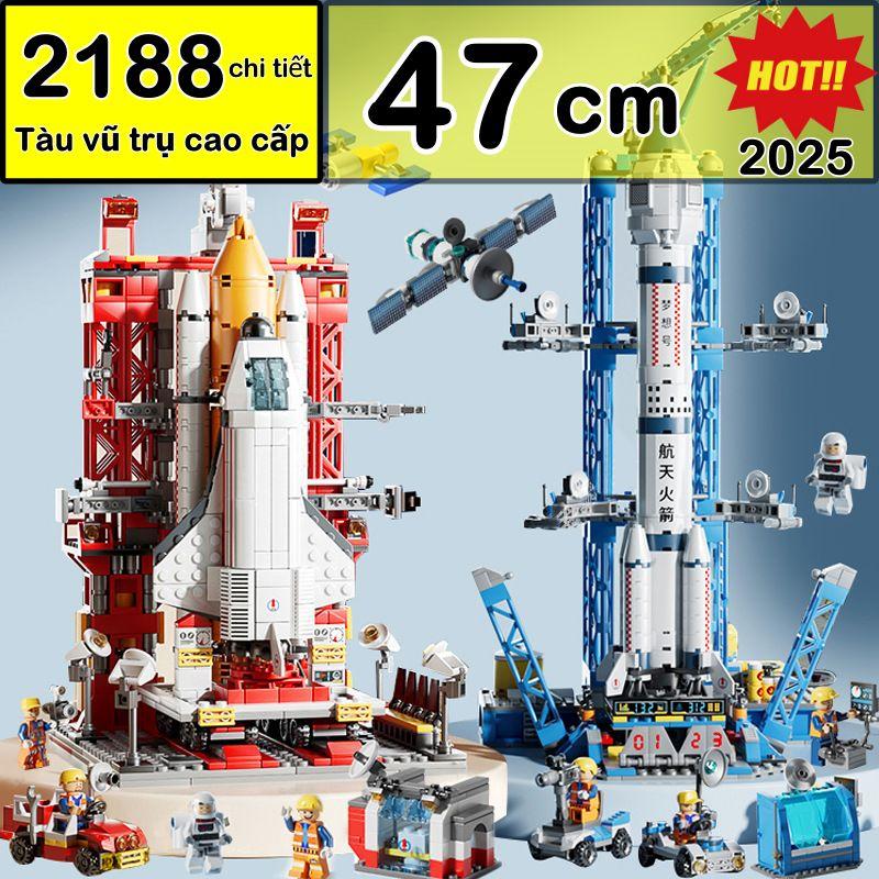 [ 2188 Chi tiết] Đồ chơi lắp ráp vũ trụ phi hành gia-mô hình tàu vũ trụ cao cấp, đồ chơi lắp ghép mô hình thông minh cho bé Toy