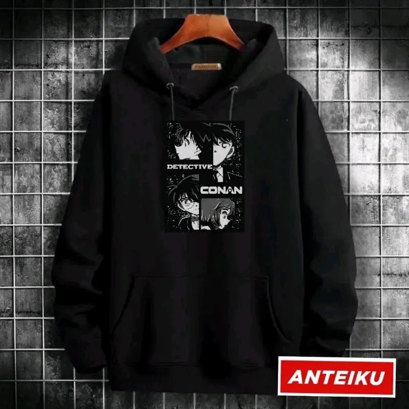 ( PROMO SALE ) SWETER HOODIE SQUAD DETECTIVE CONAN PRIA/WANITA ALL SIZE M-XXL