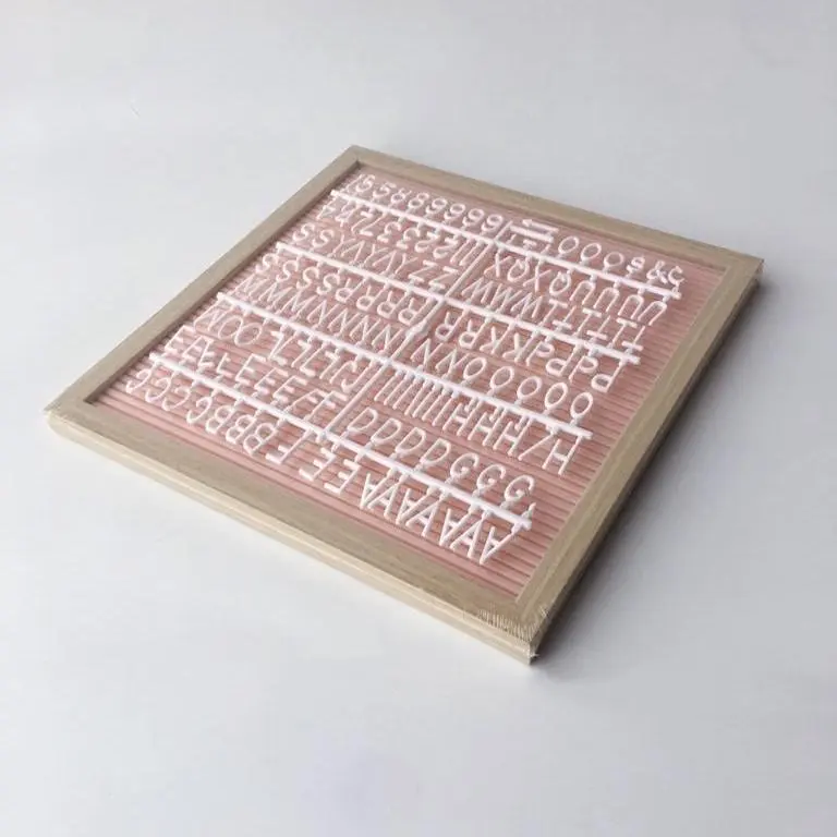 PAPAN  NAMA BAYI LETTER BOARD 30X30 CM (TERMASUK HURUF) HURUF ANGKA BOARD MENU PAPAN PENGUMUMAN 5