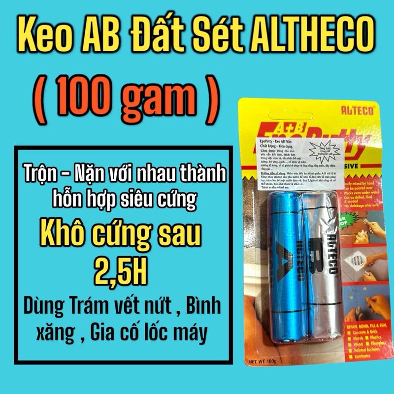[ 100g ] Keo AB đất sét Altheco Epoputty - Keo Nặn , Keo Nhồi Siêu chắc chính hãnġ