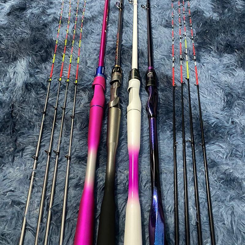 Cần Câu IKADA Câu Bè, Câu Tôm Ngọn Bán Titan, Thuỷ Tinh Tải Tĩnh > 4.5kg Có Thể Dùng Máy Đứng, Máy Ngang Đi Câu Fising