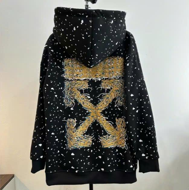 Áo Hoodie Nỉ Vẩy Sơn, Mũ 2 Lớp Nam Nữ Boy Phố Menswear