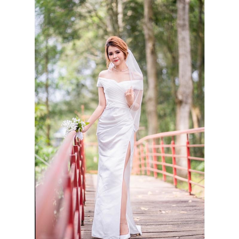 Váy cưới tà rời 2 kiểu Vanila dress 5