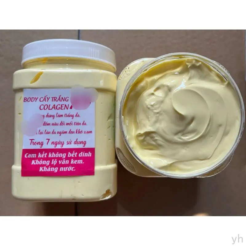 Kem body dưỡng trắng da collagen hộp 1 kg