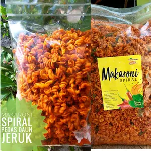 Makaroni Spiral Bantet Pedas Daun Jeruk Balado Ayam Daun Jeruk Aneka Rasa
