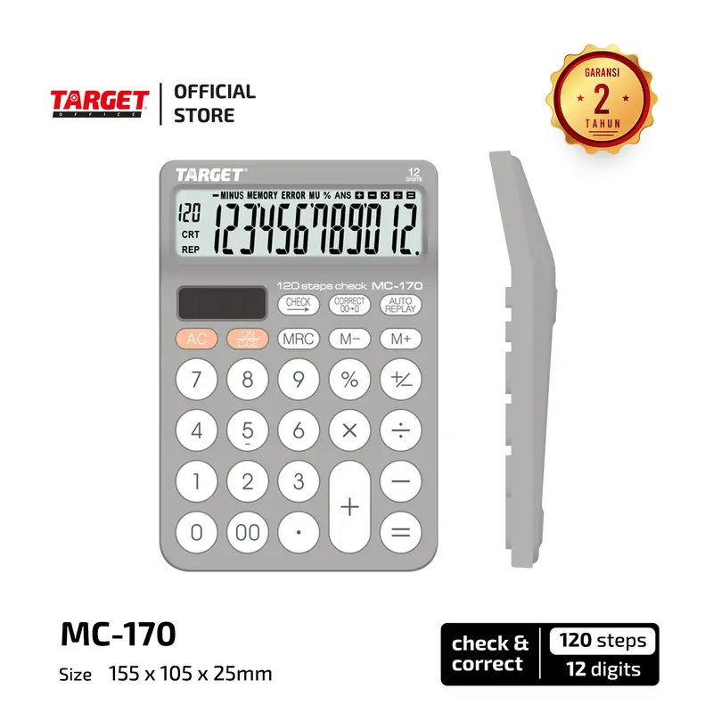 Target MC-170 - Desktop Calculator - 12 digit 2