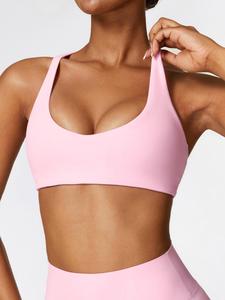 Brasier deportivo sin varillas para mujer, brasier deportivo cómodo y transpirable, ropa de gimnasio, brasieres para tenis de pickleball, ropa deportiva para damas para uso interior y exterior, ropa deportiva para gimnasio
