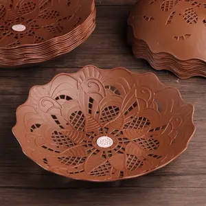 12 pcs piring buah plastim