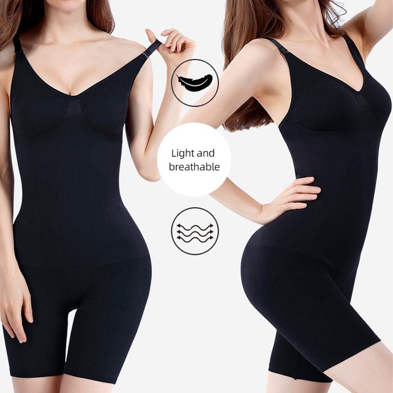 Product Introduction of TK Women Seamless Bodysuit Shapewear Body Shaper Corset Postnatal Tights Suspender Jumpsuit Underwear For Ladies #461481 22