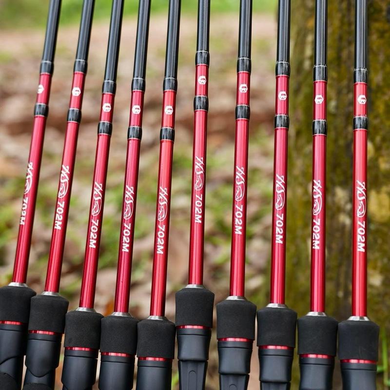 Cần Câu Lure Học Sinh LK Hòa Carbon Xoắn Mút Xốp 7 Khoen - Phiên Bản Giá Rẻ 2025