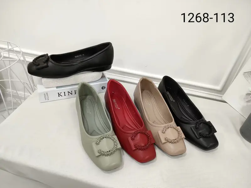 Simoncelli Sepatu Wanita Flat Big Size Import 1268-113 1