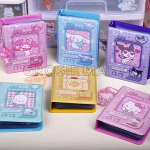40 SLOT Kolbuk Album Photocard  PP Tempat Foto Mini KPOP Collection Book Bahan PVC Lucu Gemoy Collect Book Photo Card Polaroid Kartu Foto 3 Inch korea Idol Melody Kuromi Cinnamoroll Purin Tempat Penyimpanan Foto