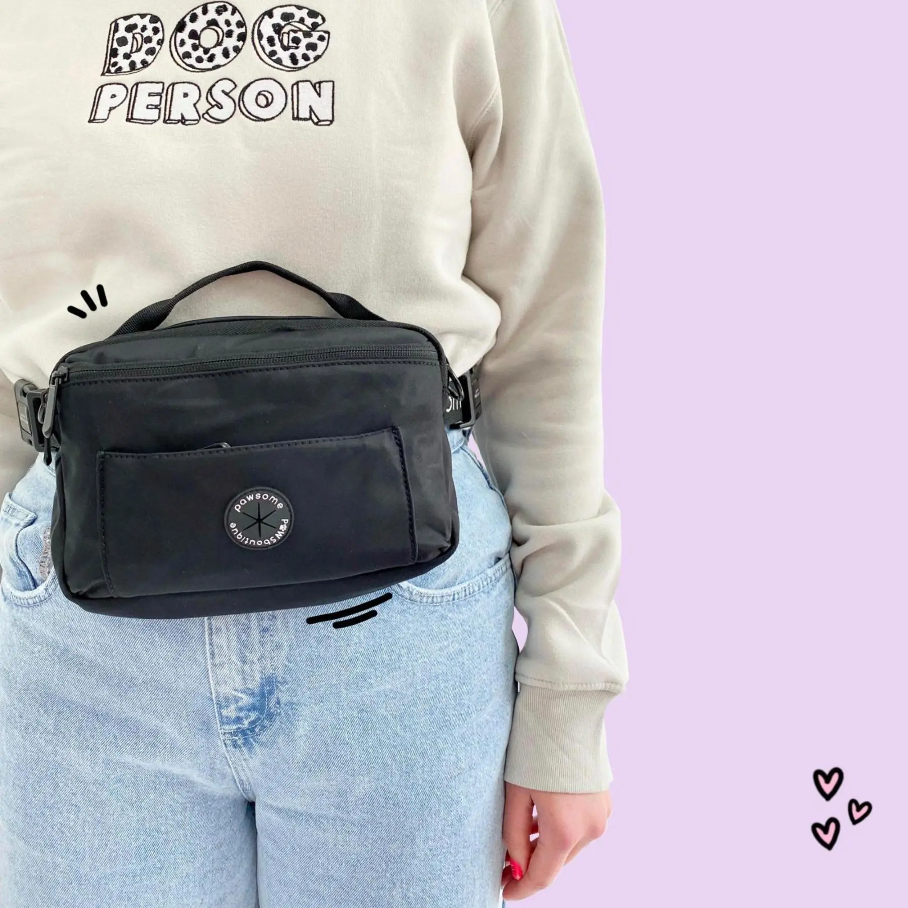 All In One Bumbag - Black