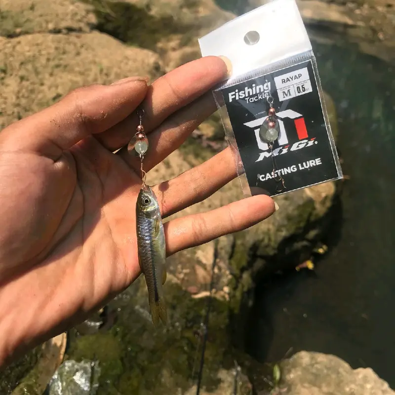 umpan casting wader | rayap lure | umpan wader, nila, limbata, baby mahser dan hampili 0