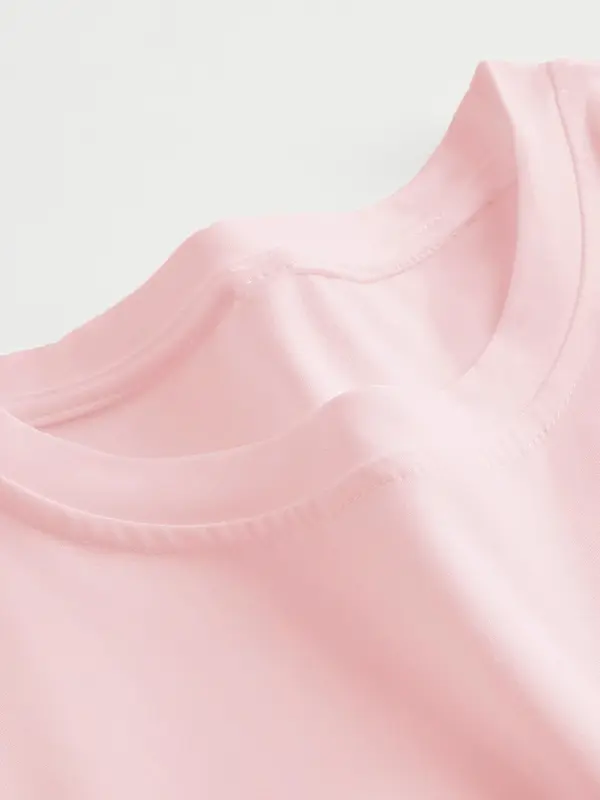 Cartoon Pattern Round Neck Graphic Tee, Casual Letter Print Short Sleeve T-shirt for Summer, Women's Top for Daily Wear 8