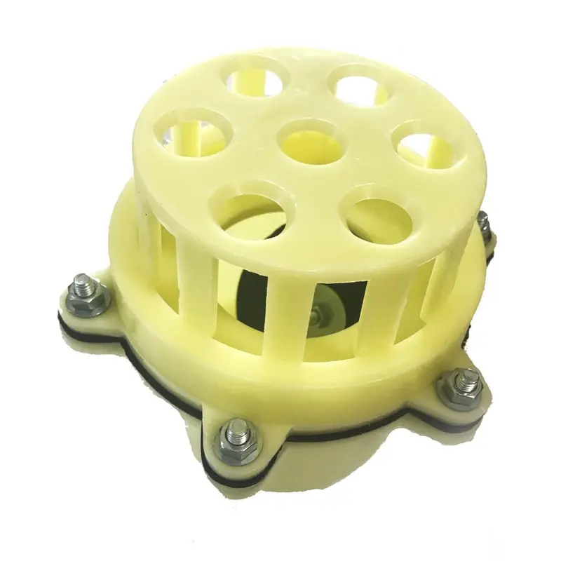 Luper máy bơm nước nhựa vàng ( rọ lọc , rọ bơm , giỏ hút nước ) phi 40 , phi 50 , phi 60 [Có sẵn] 4