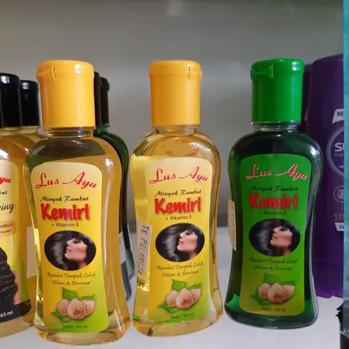 MINYAK KEMIRI Lus Ayu BPOM Menumbuhkan Haircare  Vitamin 0