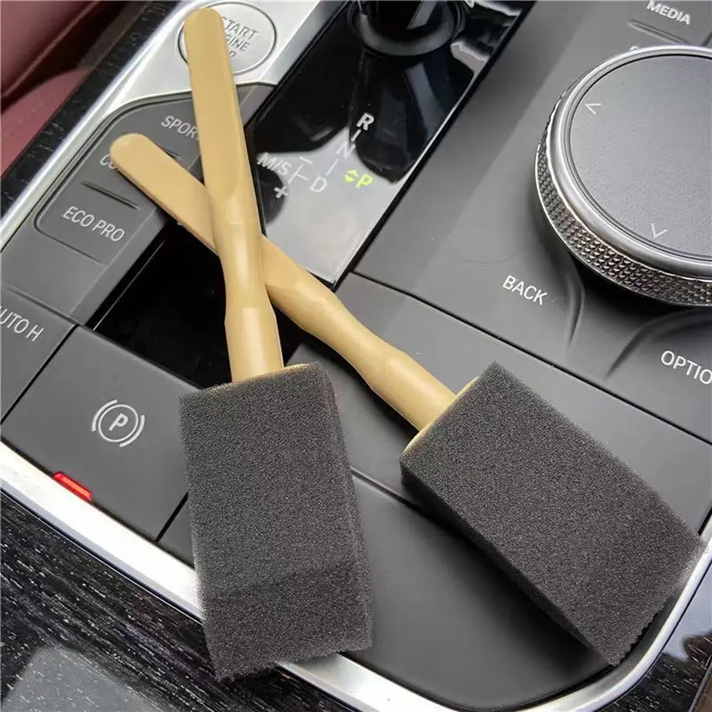 1/2/5/10Pcs Car Air Conditioner Vent Sponge Brush Car Grille Cleaner Brushes