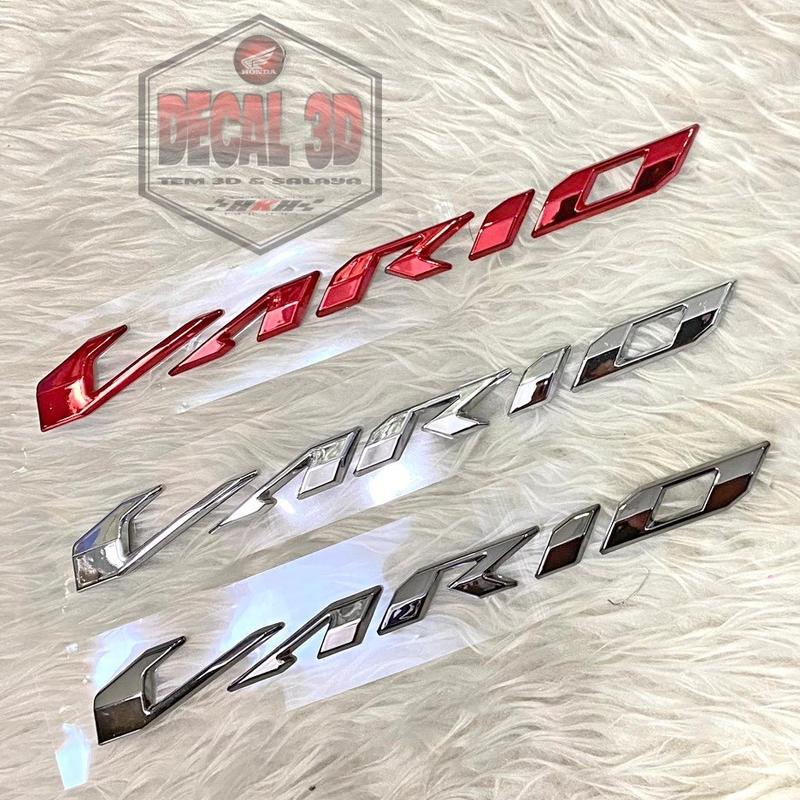Tem decal chữ nổi vario 125 2019  2022 tem nhựa cứng Nhãn Dán Tem Trùm