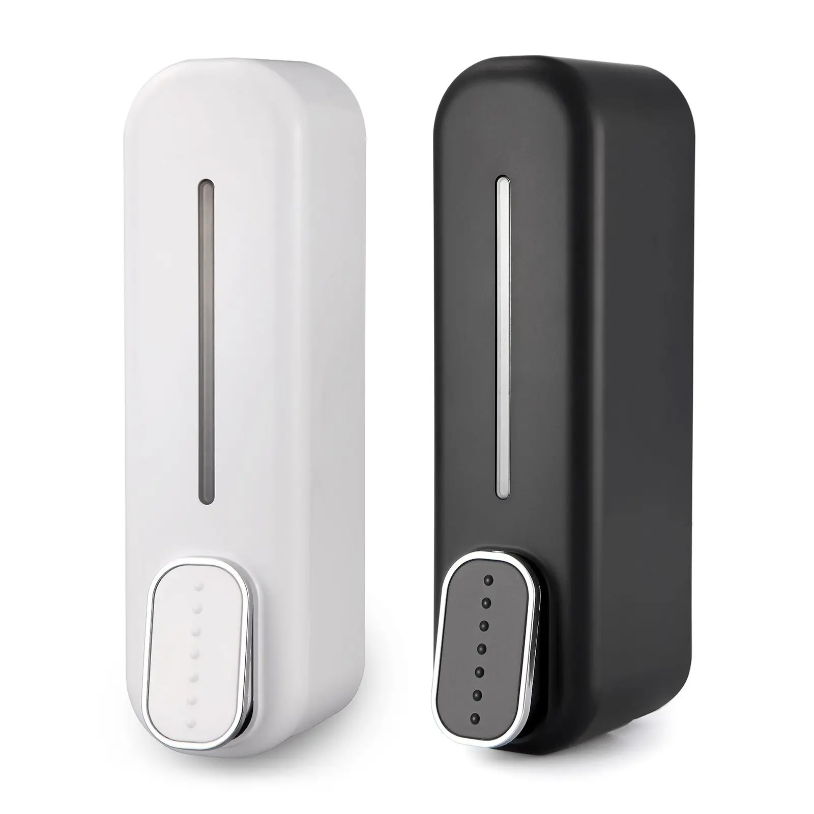Shampoo & Soap Dispensers Wall Mount Shower Pump Hand Gel Dispenser Home Liquid Dispenser for Bathroom Kitchen Hotel