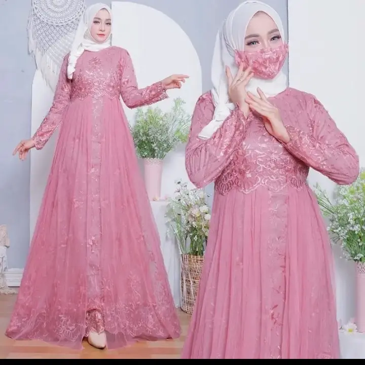 Gamis Layla Tile Tutu -  Gamis Pesta Tile 7