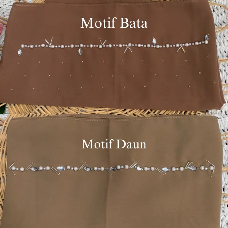 HIJAB PASHMINA PAYET/JILBAB KONDANGAN CERUTY 2