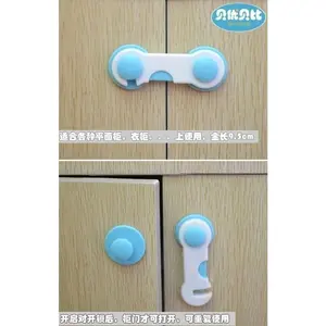 Wiih PROMO [ Pendek ] Pengaman Laci Kulkas Smile Baby Safety Lock Band Pengunci Gratis ongkir Cod
