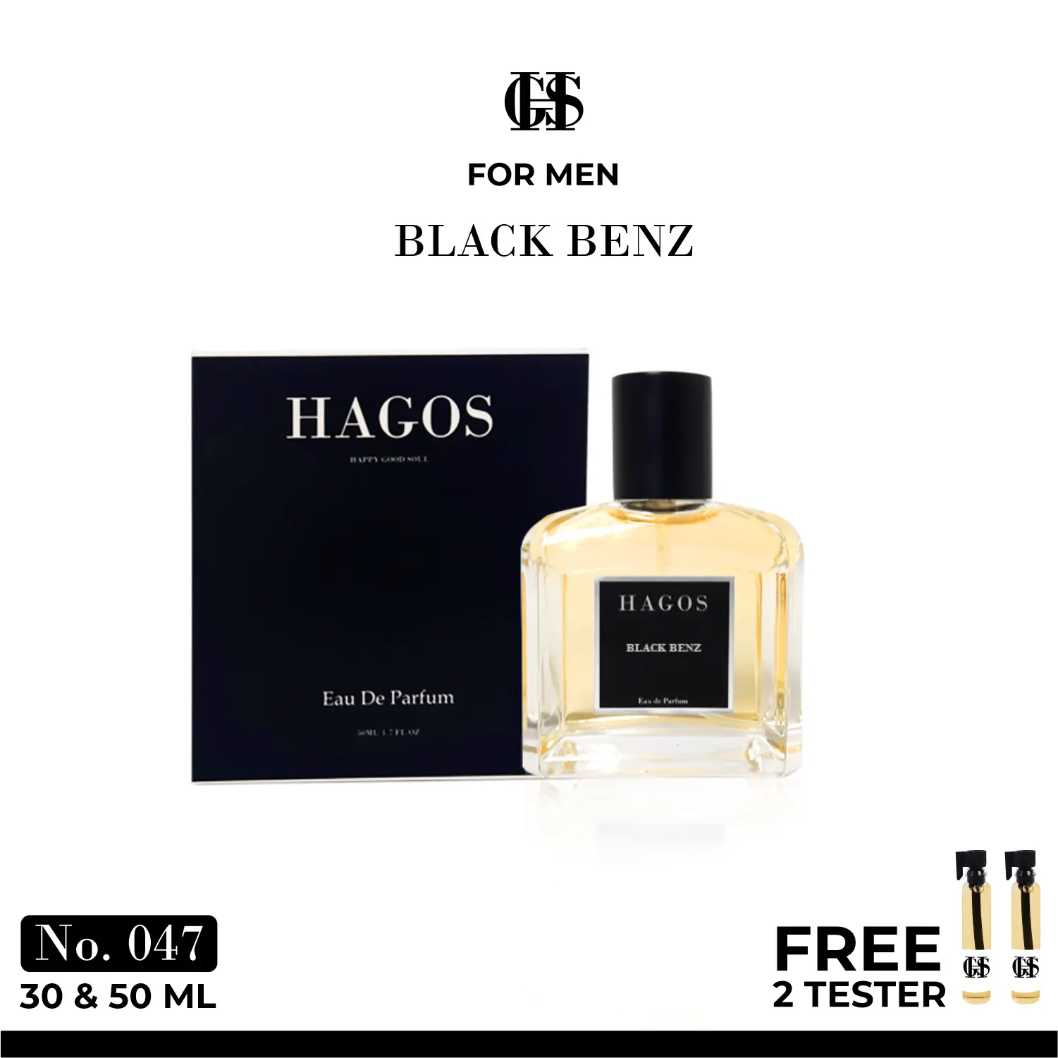 No. 47 HAGOS BLACKBENZ for Men - INSPIRED PERFUME