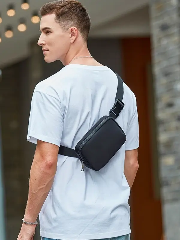 [ END&START ] Túi đeo chéo nam nữ unisex Vải Oxford cao cấp bền đẹp Túi đeo vai mini chữ nhật  thiết kế thời trang Mã ET-5227 2